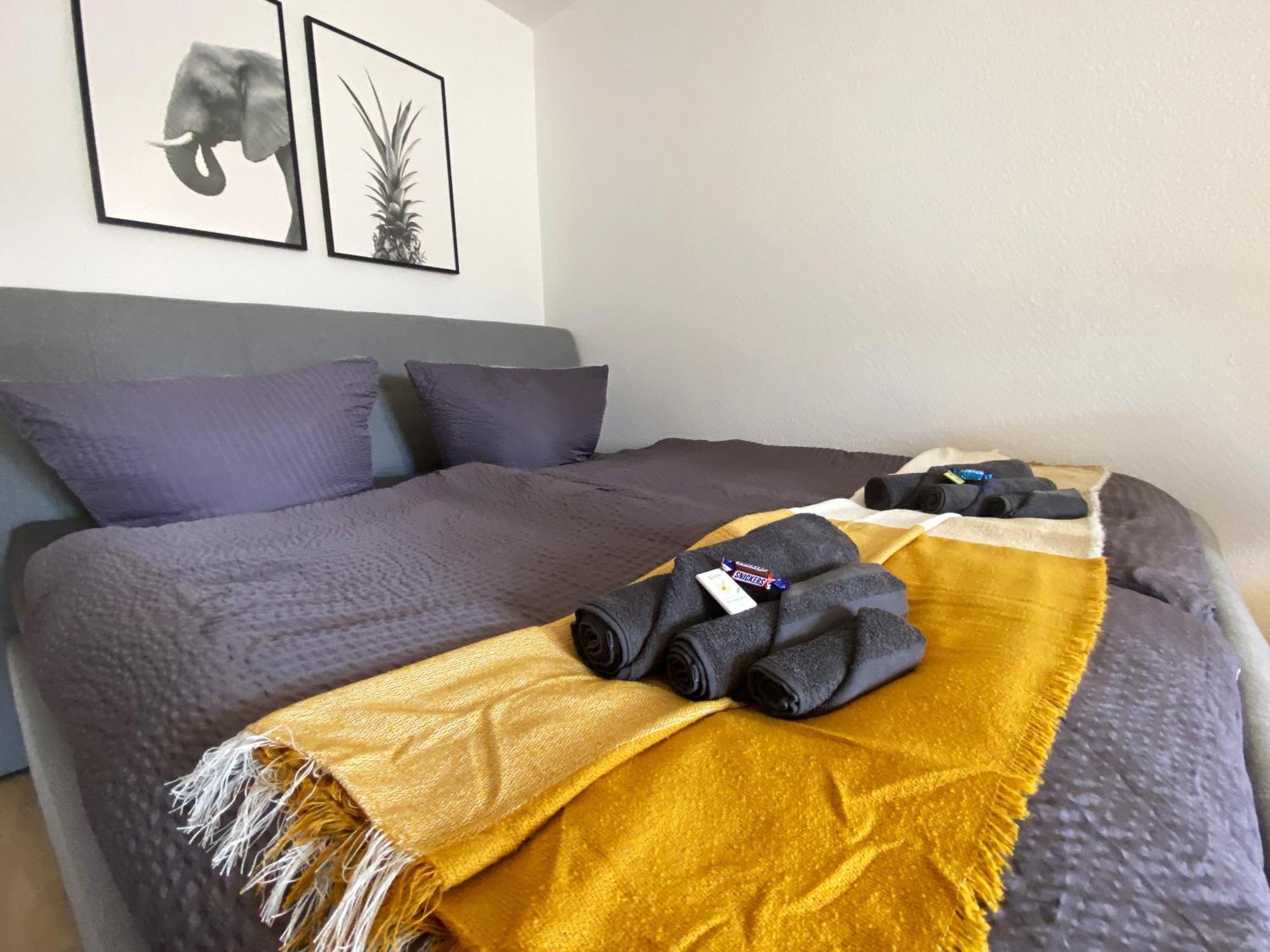 Schoelerberg Apartment Mit Tiefgaragenparkplatz Und Kingsize-Bett Оснабрюк Экстерьер фото