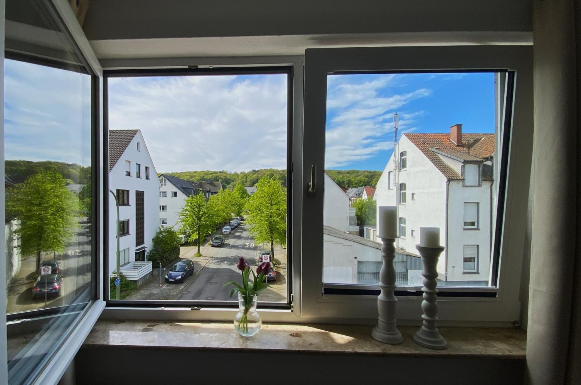 Schoelerberg Apartment Mit Tiefgaragenparkplatz Und Kingsize-Bett Оснабрюк Экстерьер фото